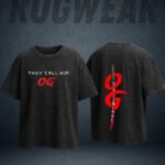 printed tshirt coffee black color